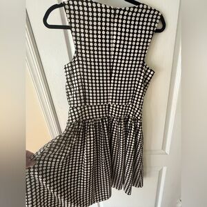 Vince Camuto Dress in Black and White Dots